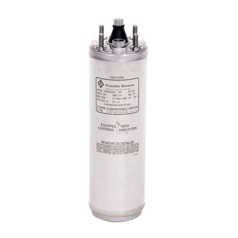 Franklin electric 4-inch submersible motors